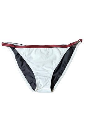 NWT! Billabong Black Bikini Bottom with White Waist Trim